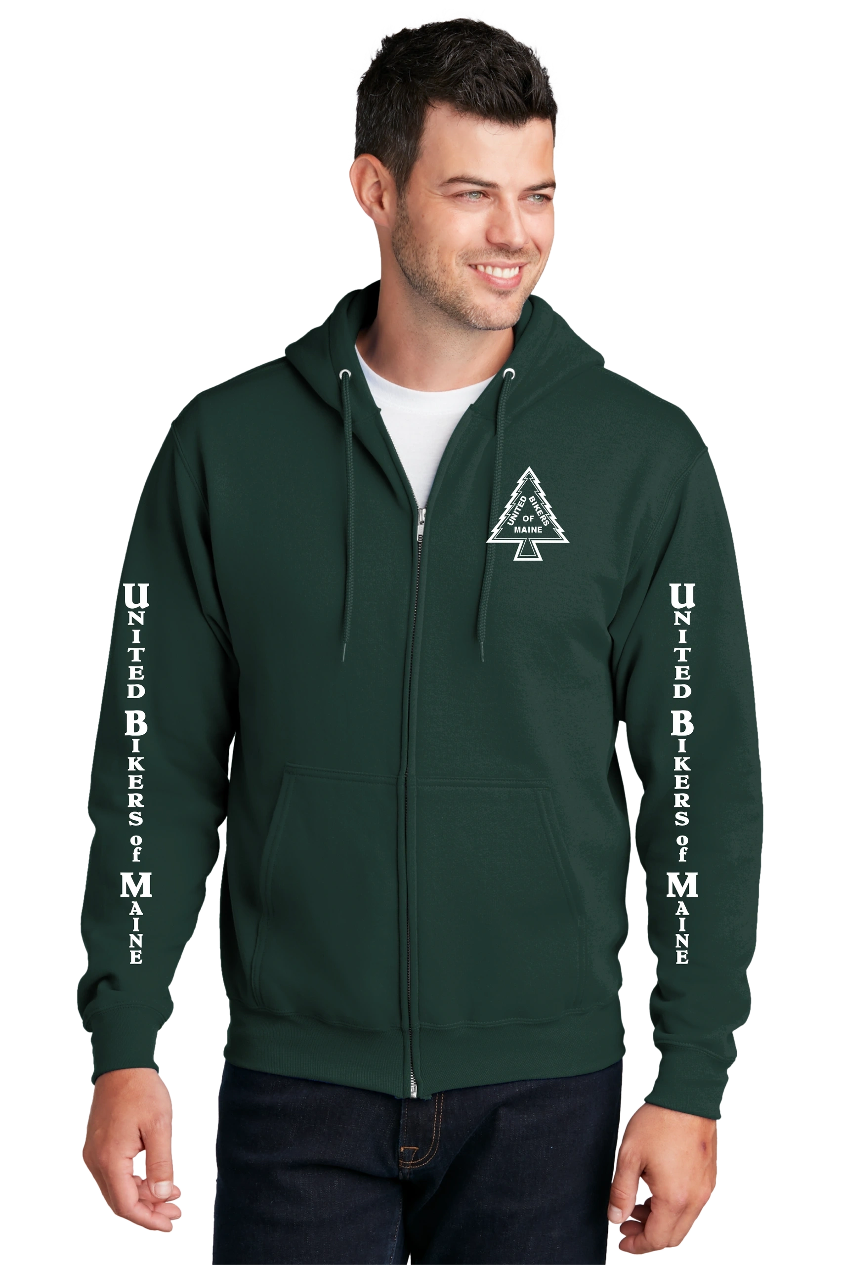 UBM-Port & Company® Core Fleece Full-Zip Hooded Sweatshirt