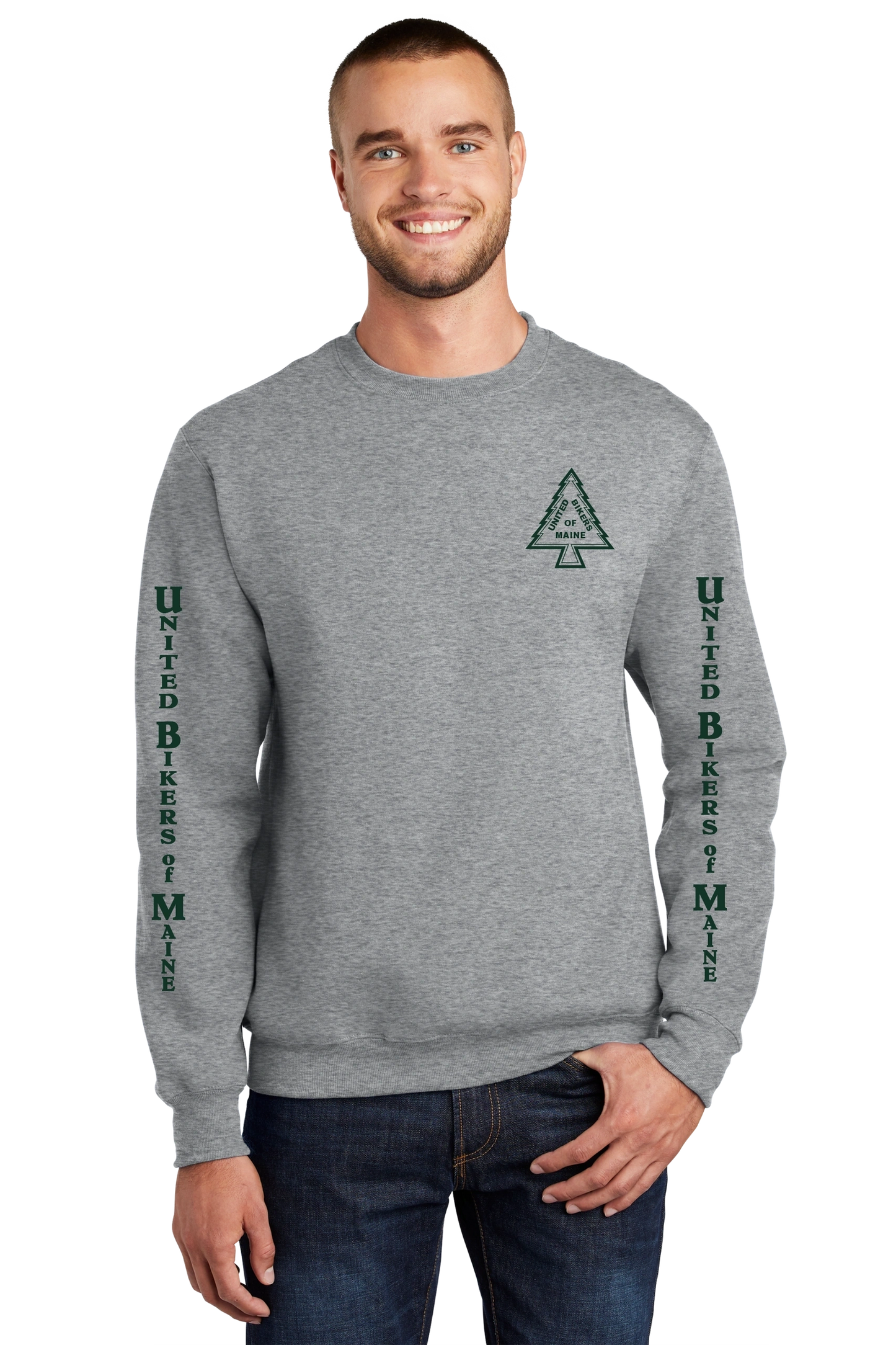 UBM-Essential Fleece Crewneck Sweatshirt