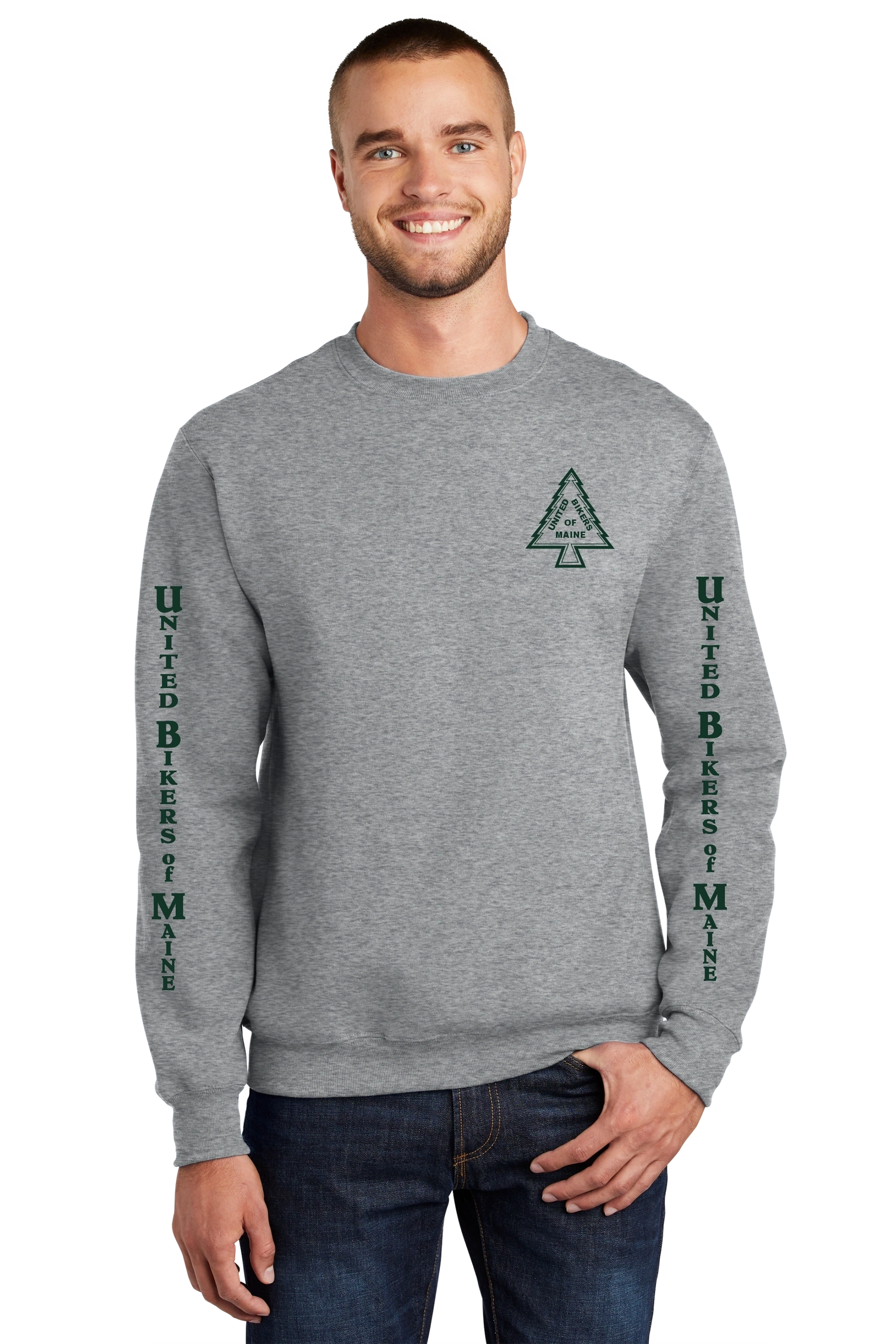 UBM-Essential Fleece Crewneck Sweatshirt