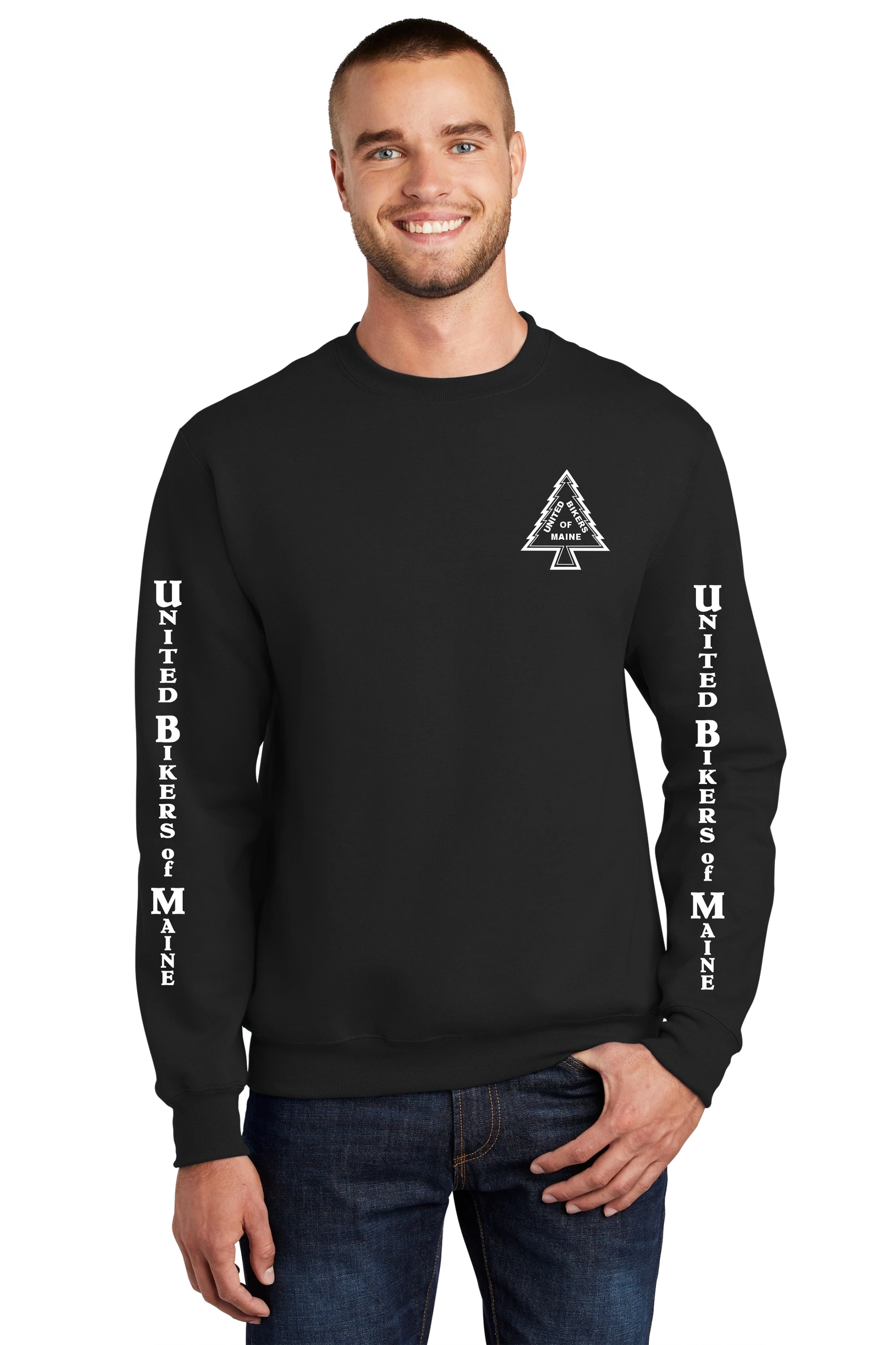 UBM-Essential Fleece Crewneck Sweatshirt