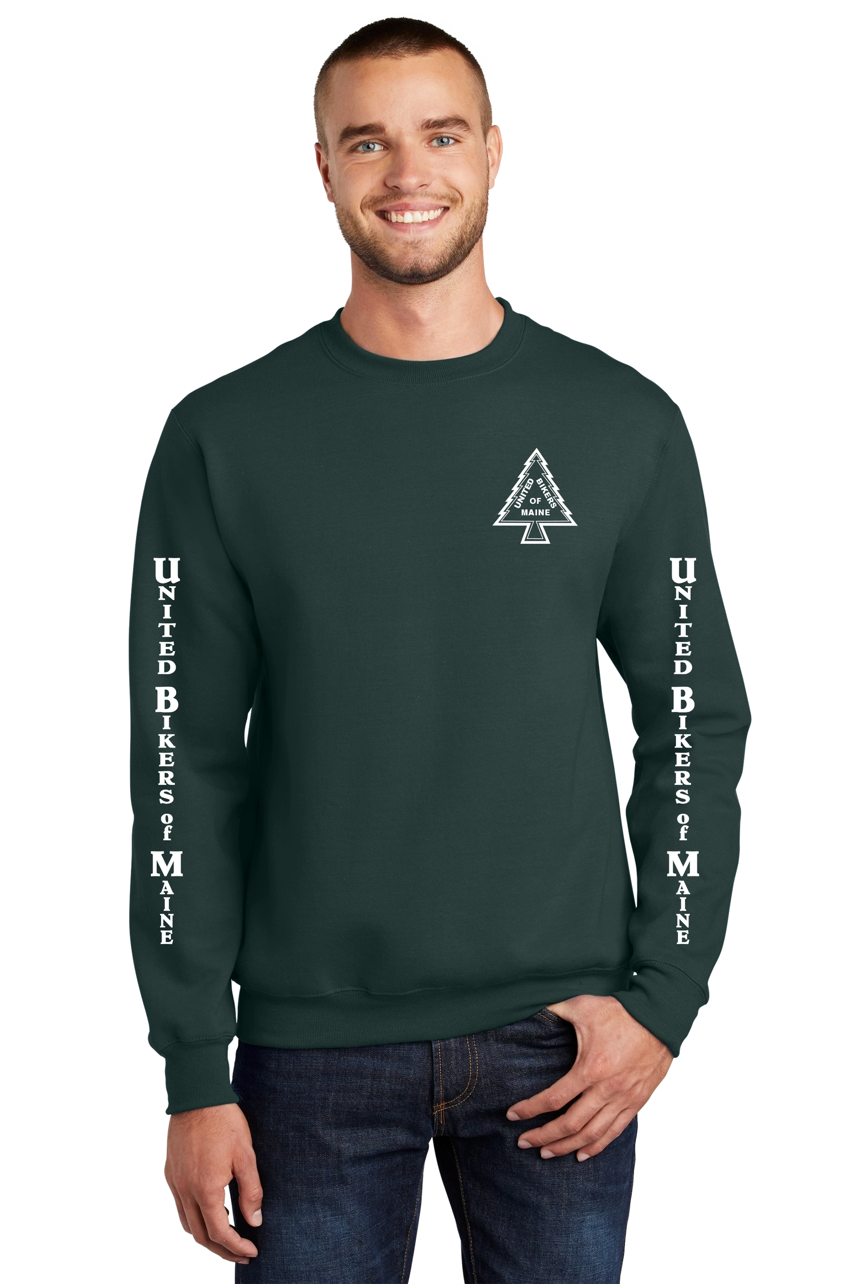 UBM-Essential Fleece Crewneck Sweatshirt