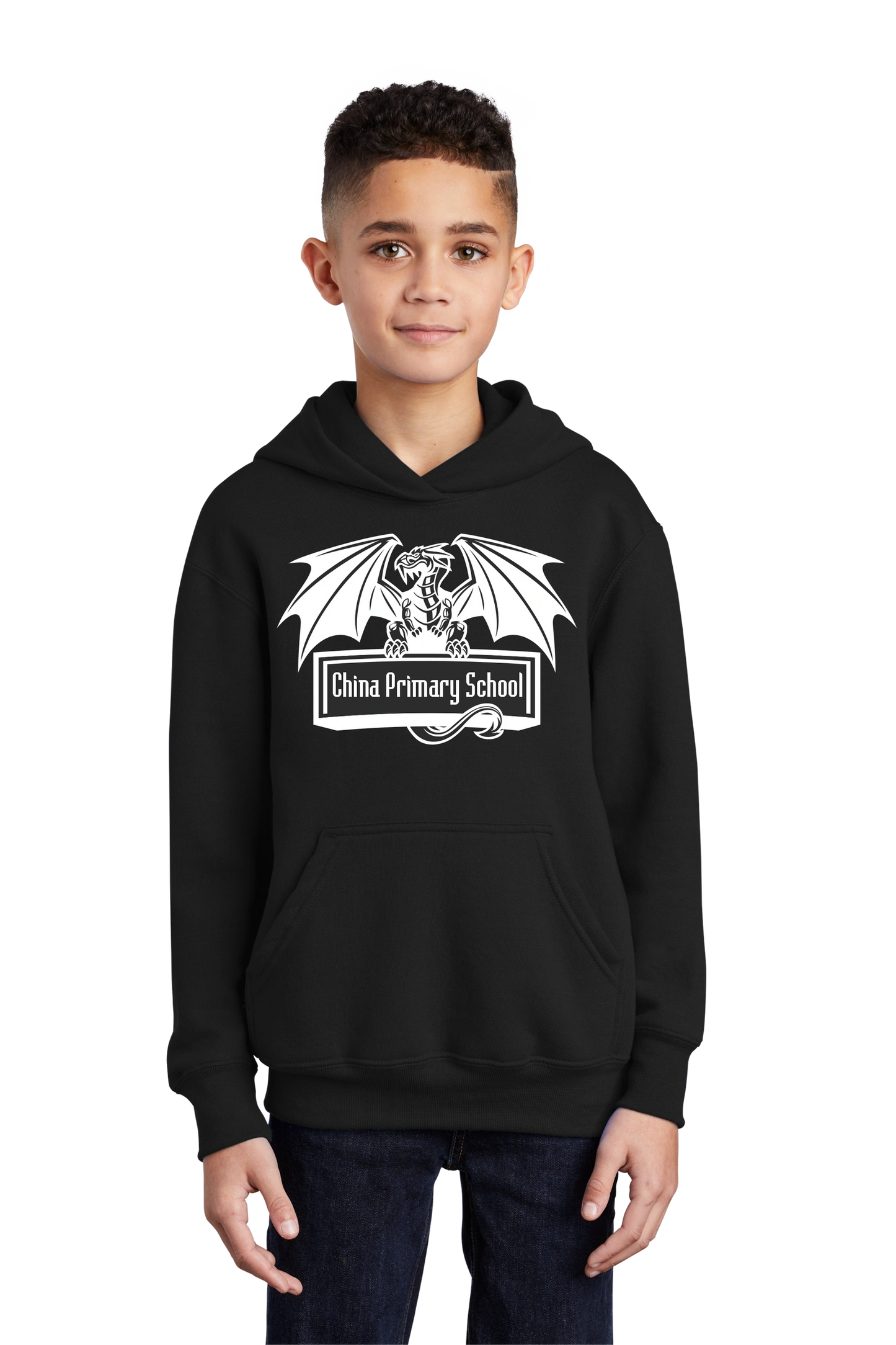 Port & Company® Youth Core Fleece Pullover Hooded Sweatshirt