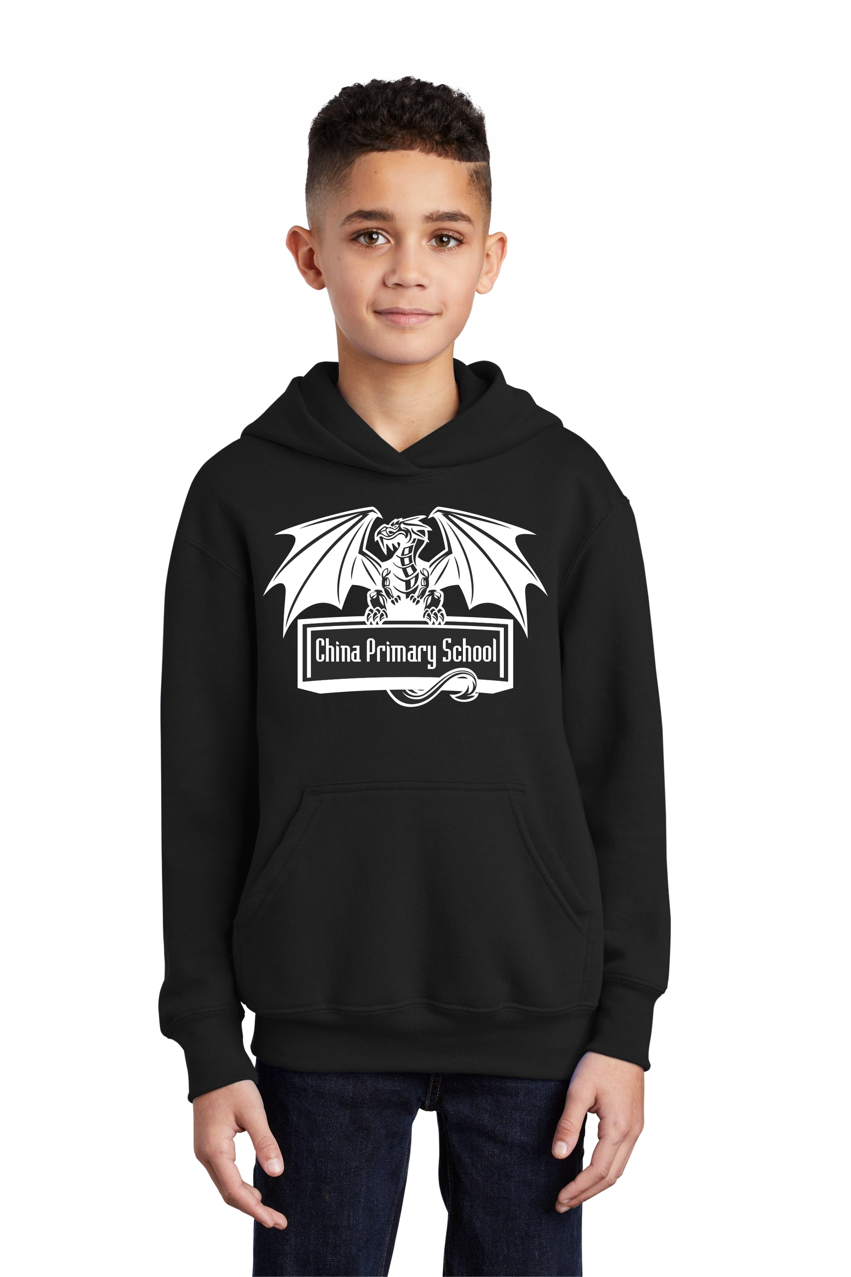 Port & Company® Youth Core Fleece Pullover Hooded Sweatshirt