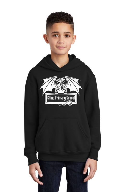 Port & Company® Youth Core Fleece Pullover Hooded Sweatshirt