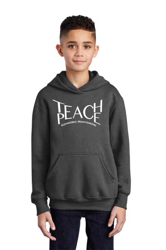 KMS-Port & Company® Youth Core Fleece Pullover Hooded Sweatshirt