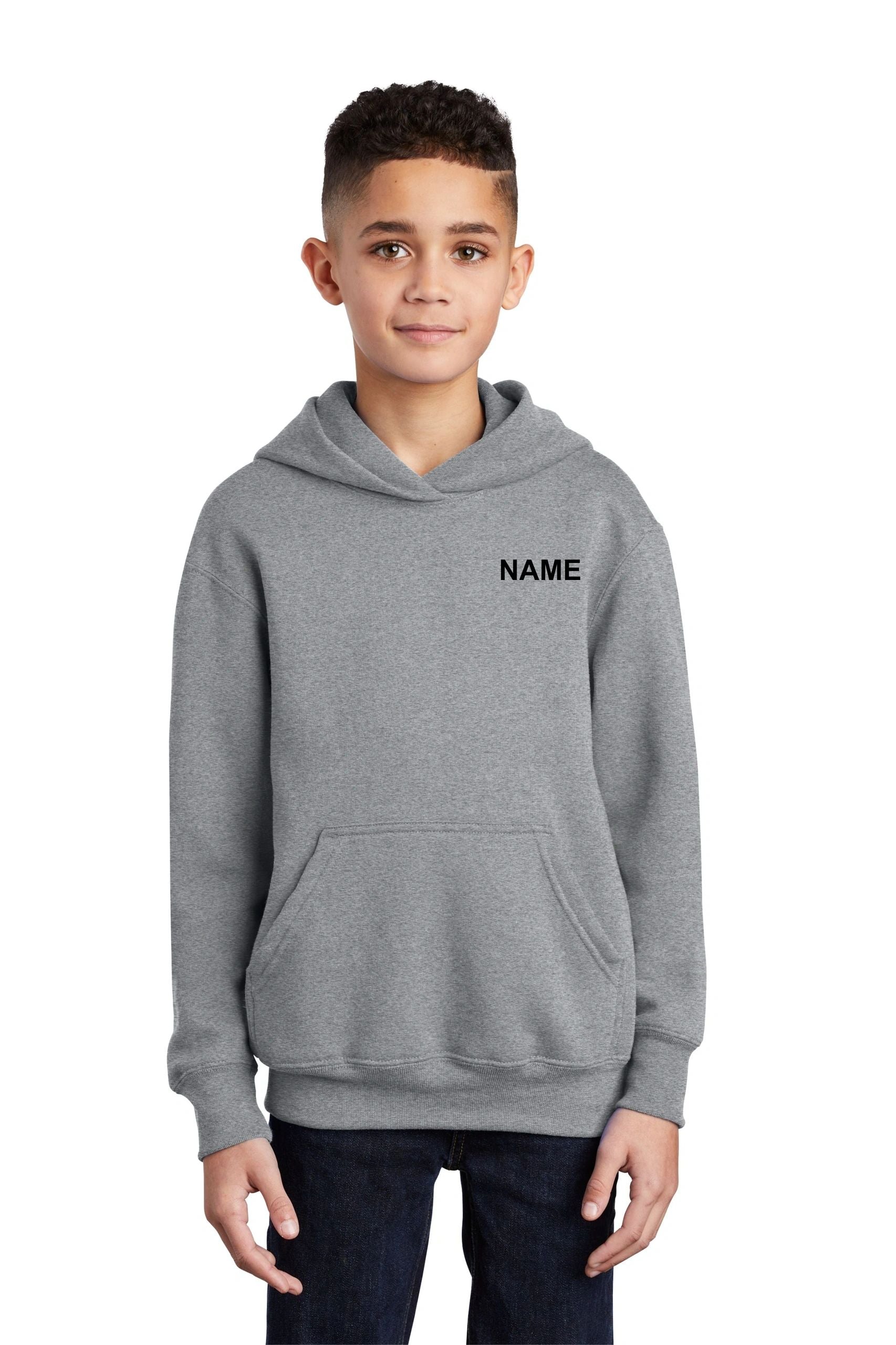 Port & Company® Youth Core Fleece Pullover Hooded Sweatshirt