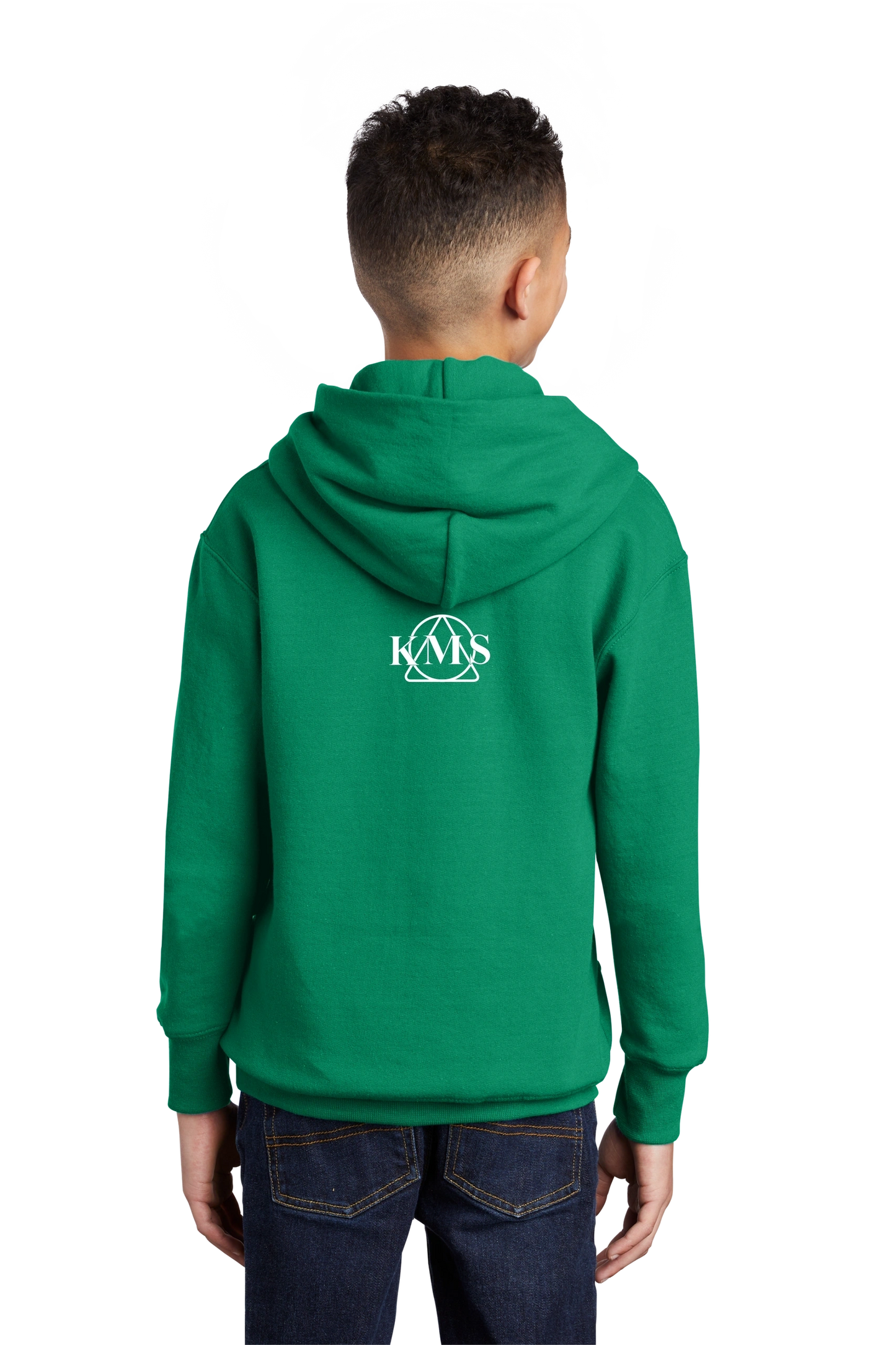 KMS-Port & Company® Youth Core Fleece Pullover Hooded Sweatshirt