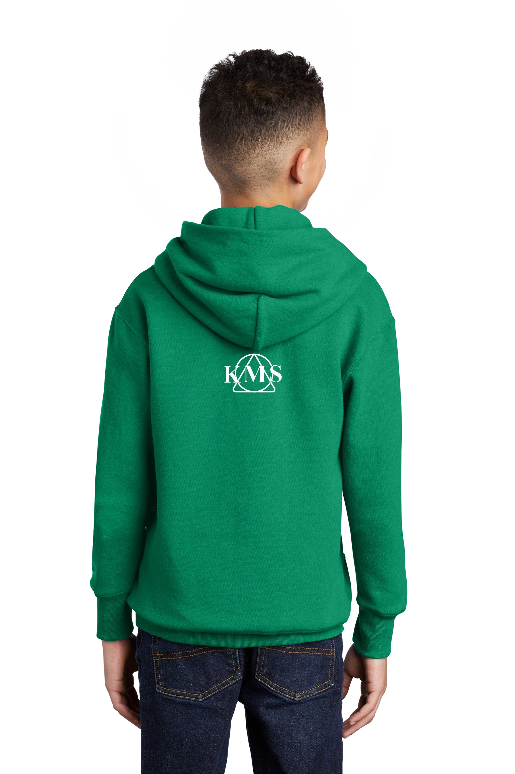 KMS-Port & Company® Youth Core Fleece Pullover Hooded Sweatshirt