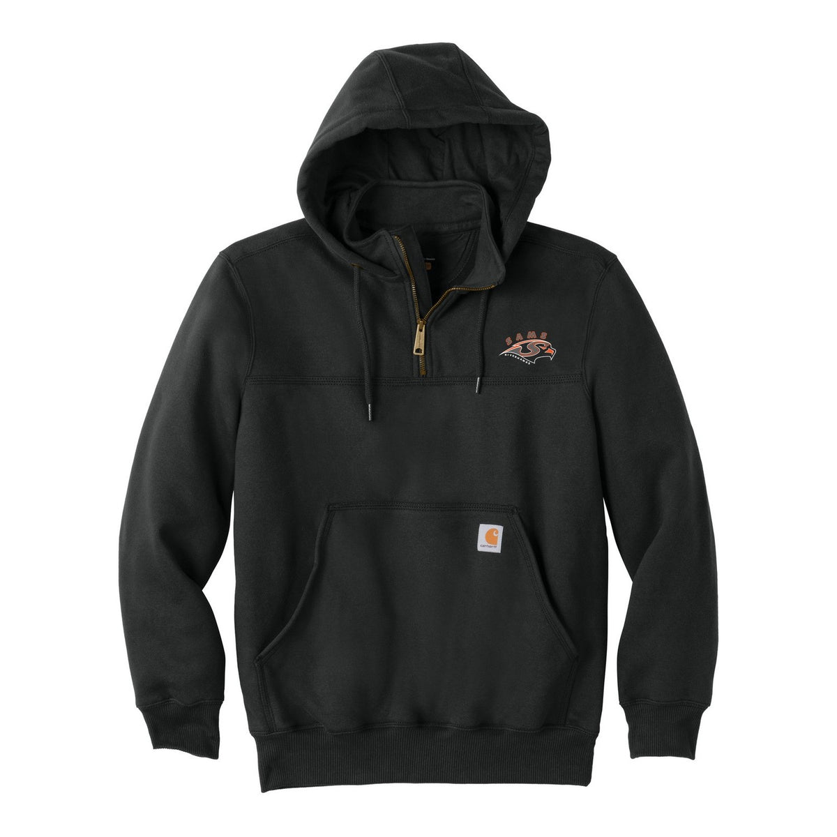 Rain Defender Paxton 1/4-Zip Hoodie - Black