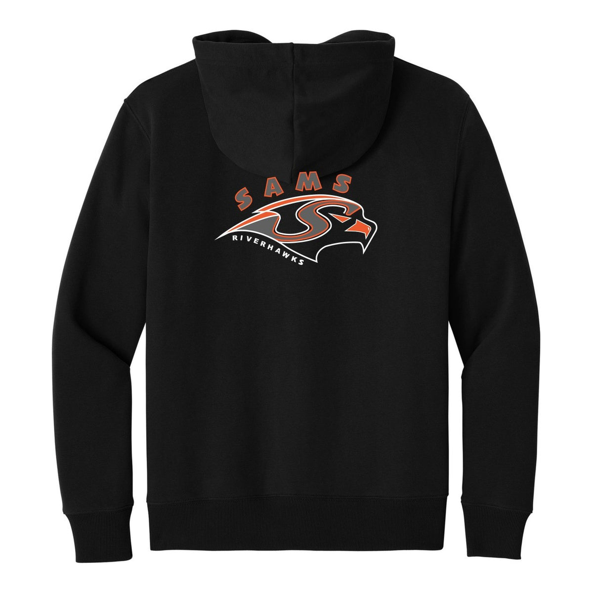 V.I.T. Super Heavyweight Fleece Hoodie - Black (back)