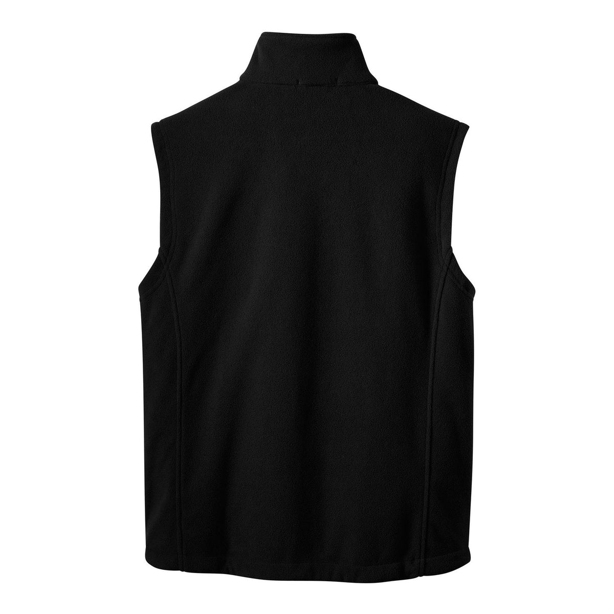 Value Fleece Vest - Black (back)