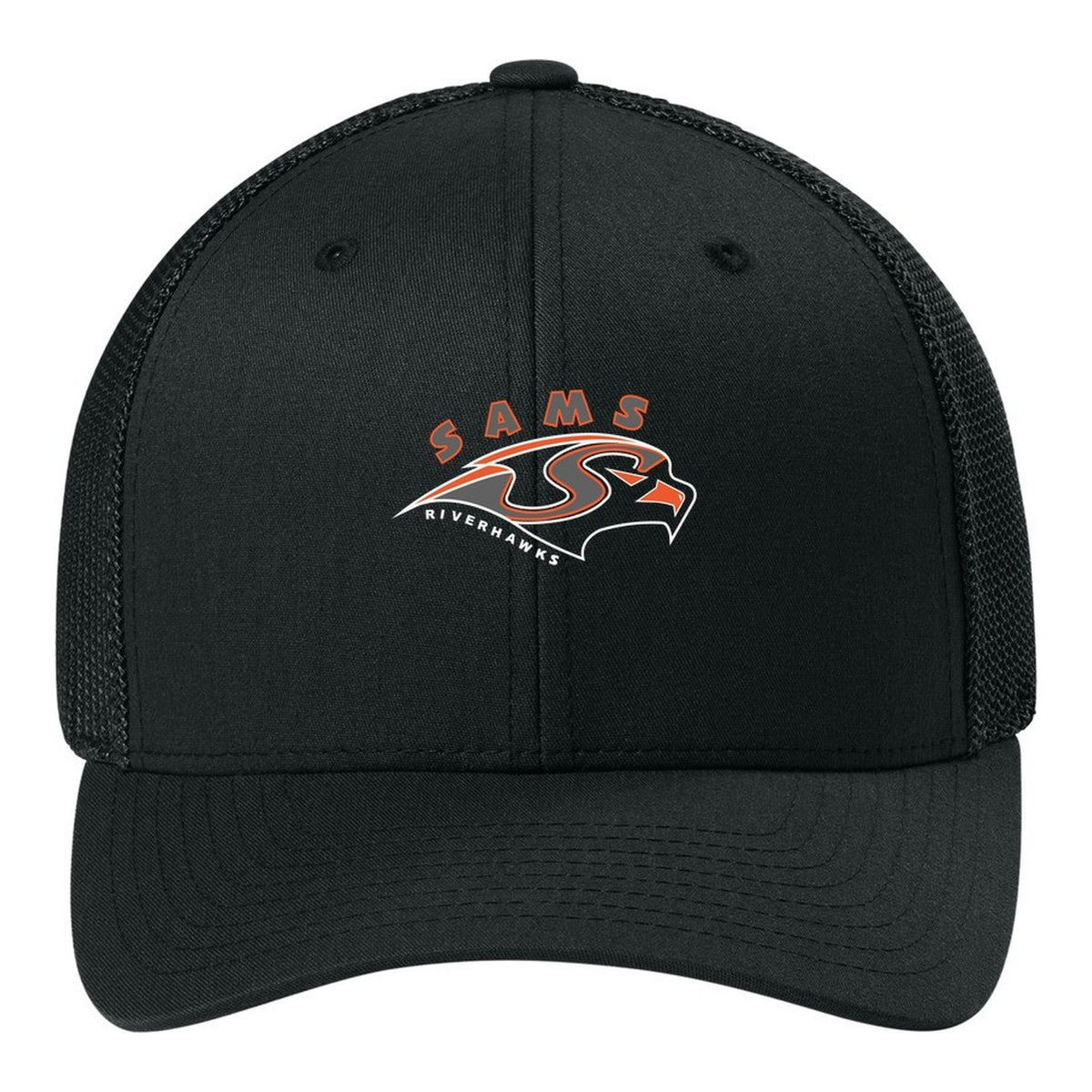 Trucker Mesh Cap - Black