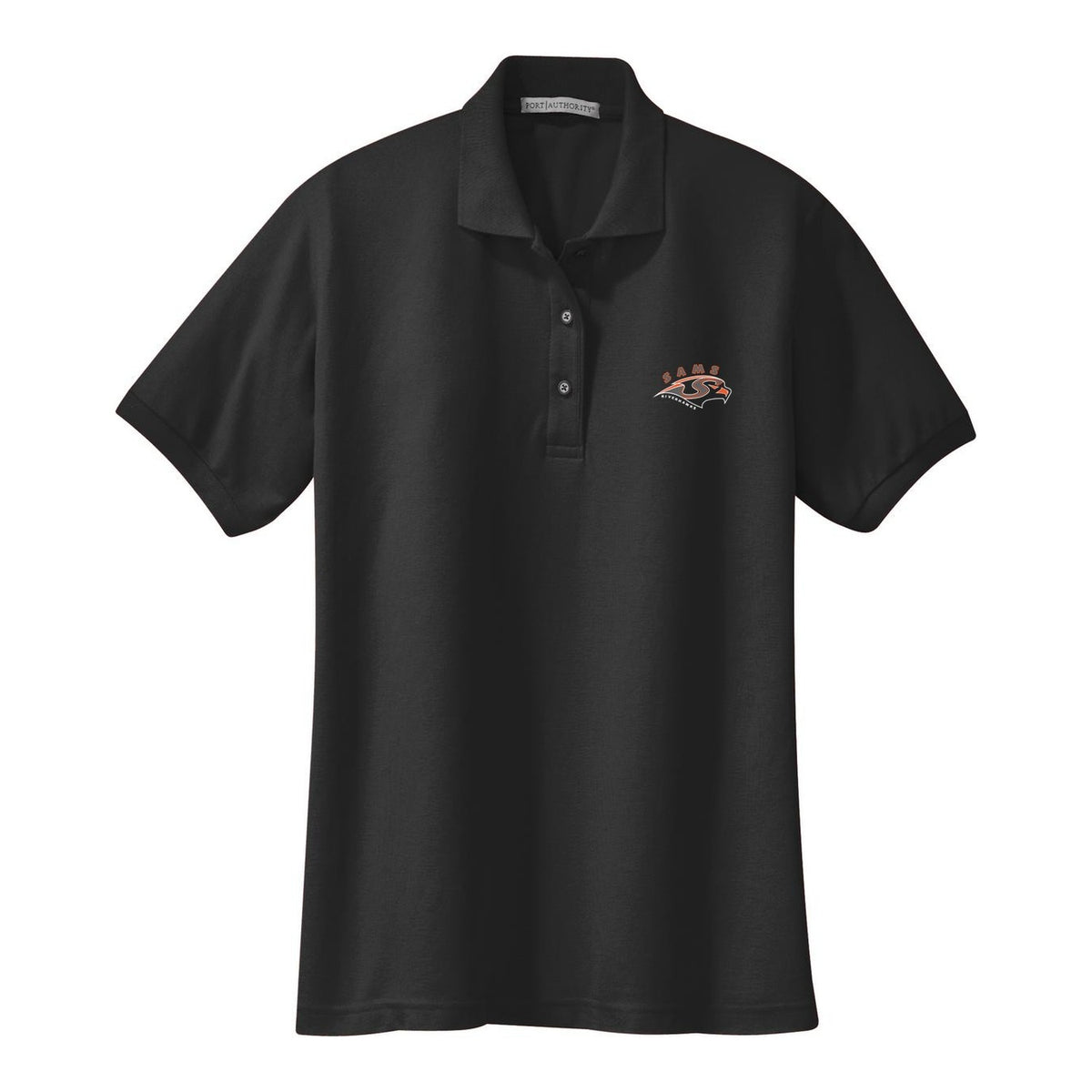 Women's Silk Touch Polo - Black