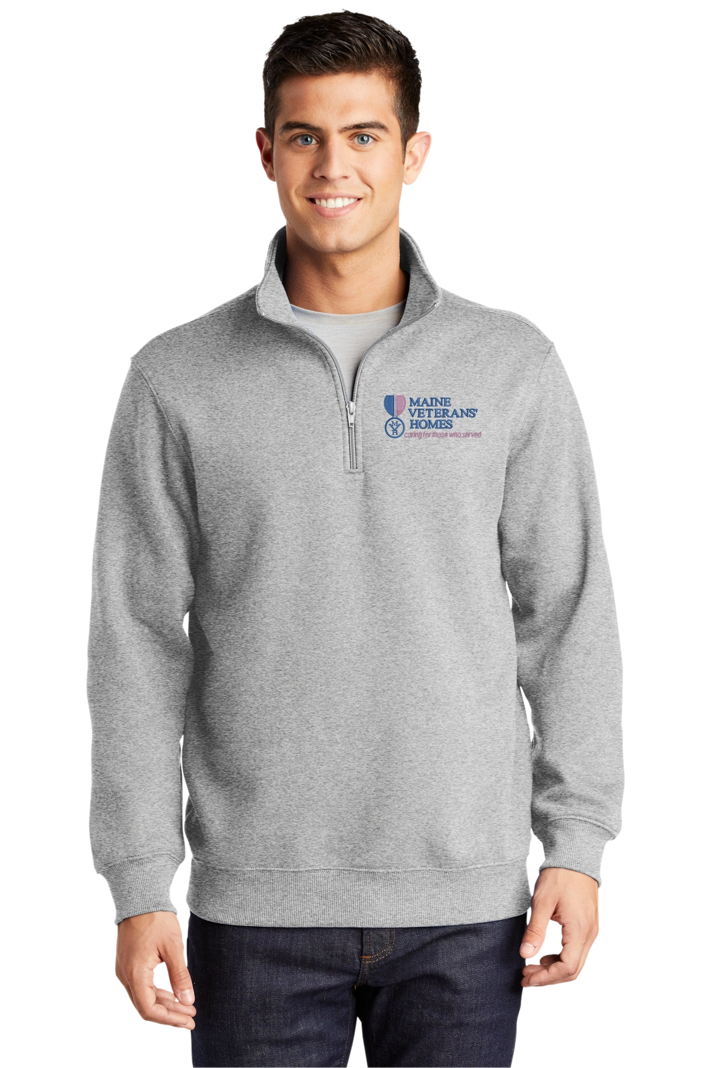 Maine Veterans'-Sport-Tek® 1/4-Zip Sweatshirt