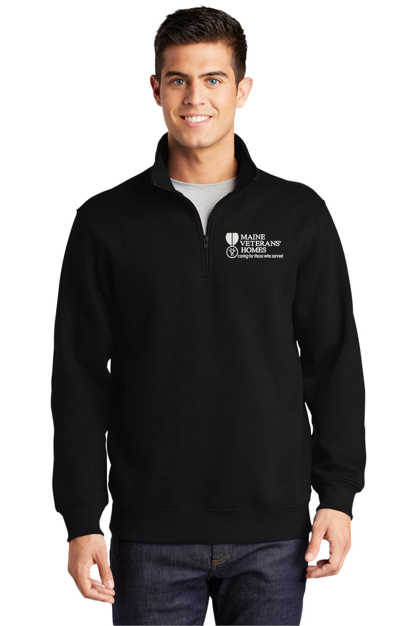 Maine Veterans'-Sport-Tek® 1/4-Zip Sweatshirt