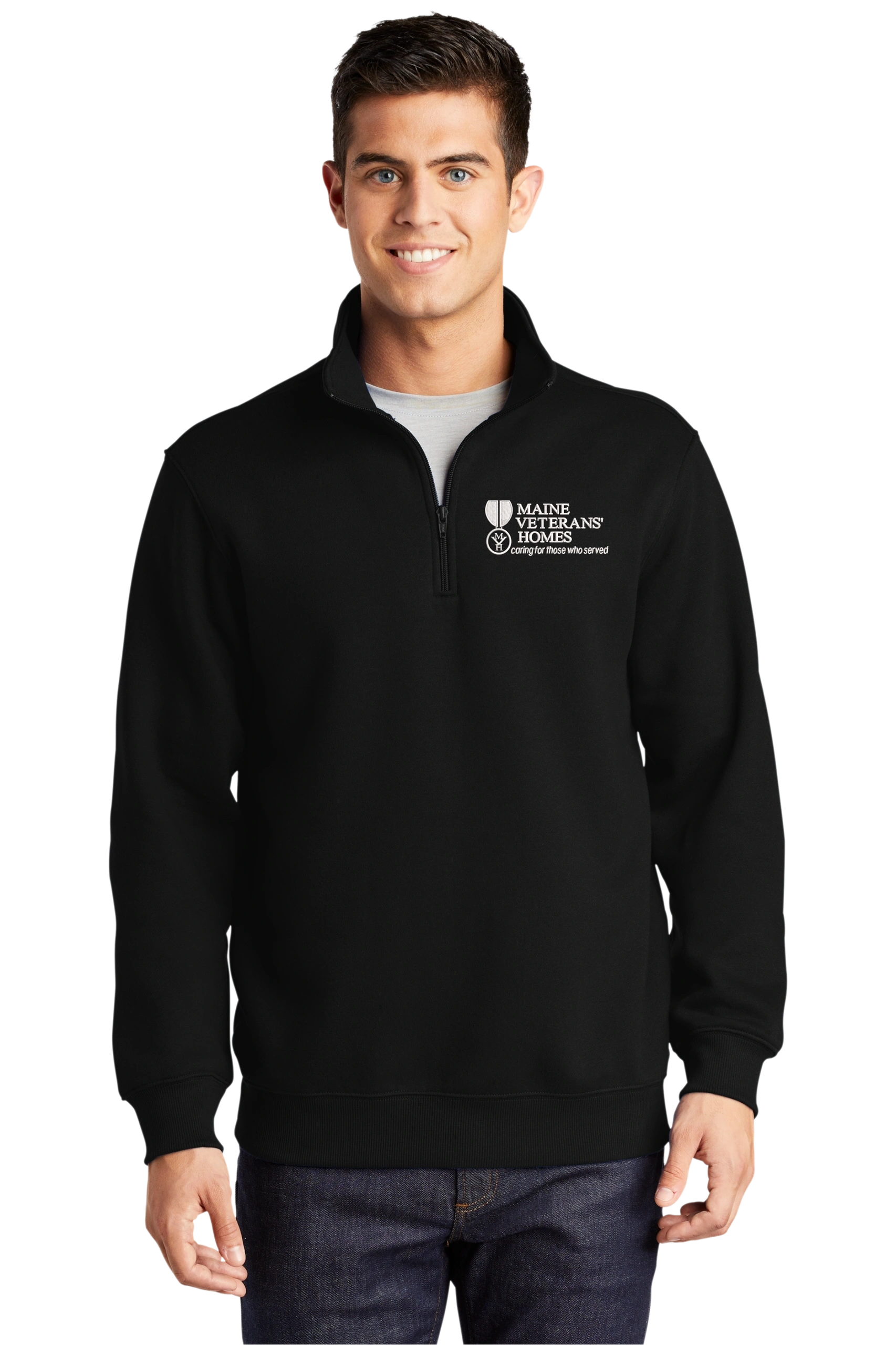 Maine Veterans'-Sport-Tek® 1/4-Zip Sweatshirt