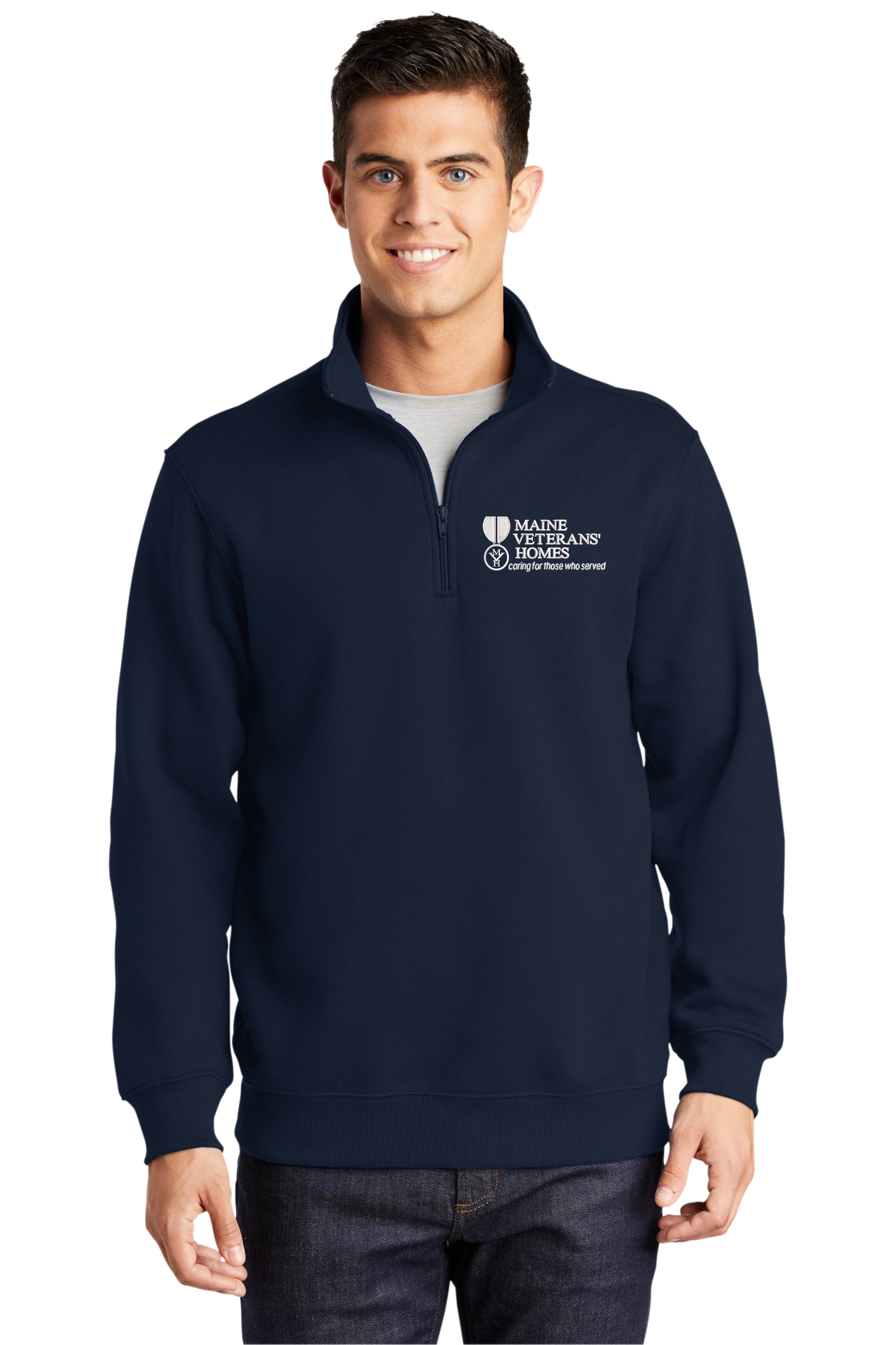 Maine Veterans'-Sport-Tek® 1/4-Zip Sweatshirt