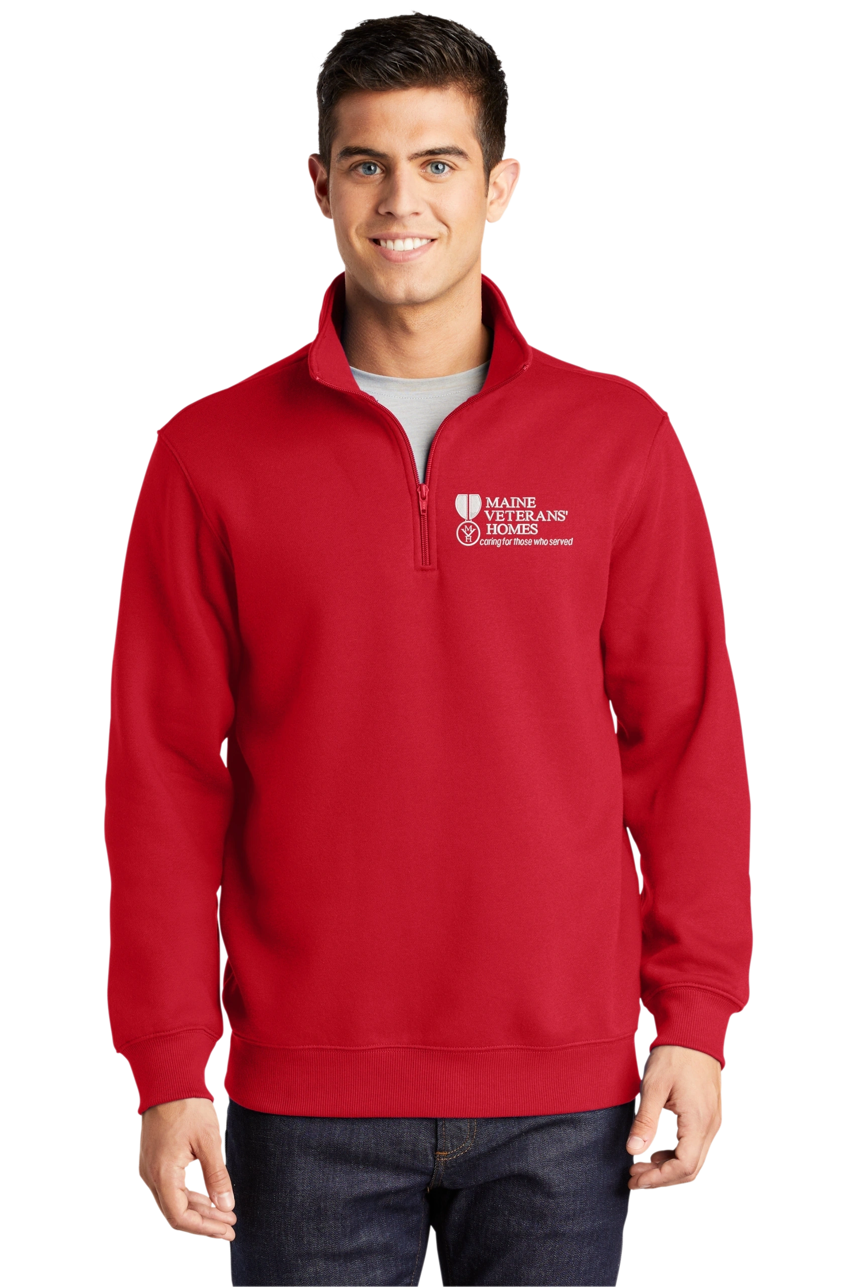 Maine Veterans'-Sport-Tek® 1/4-Zip Sweatshirt