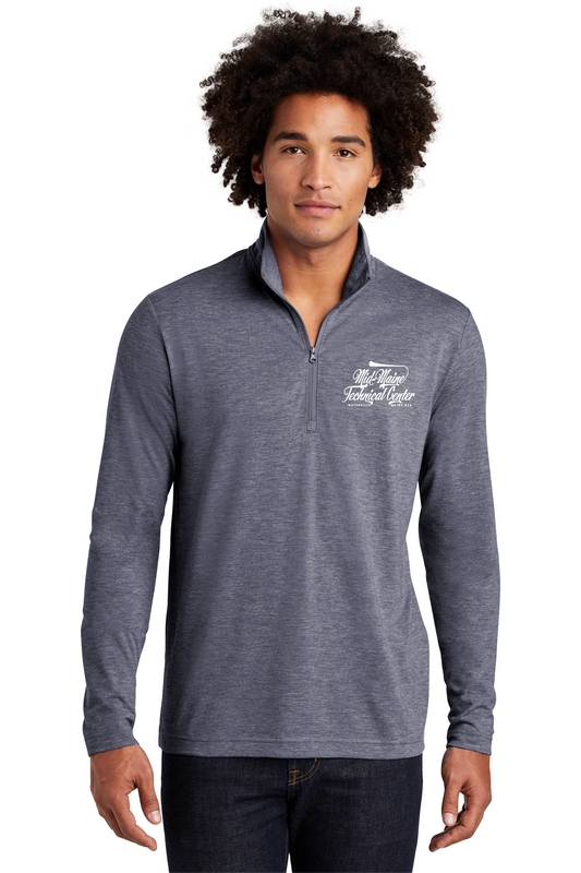 Sport-Tek ® PosiCharge ® Tri-Blend Wicking 1/4-Zip Pullover