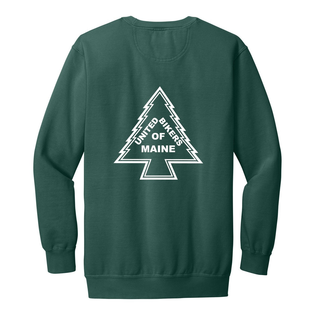 Heavy Weight Crewneck - Blue Spruce (back)