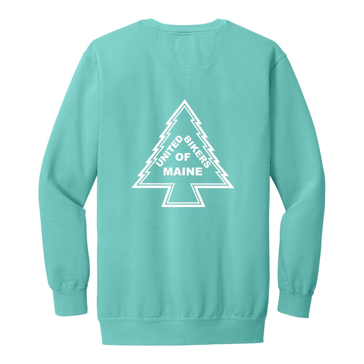 Heavy Weight Crewneck - Chalky Mint (back)