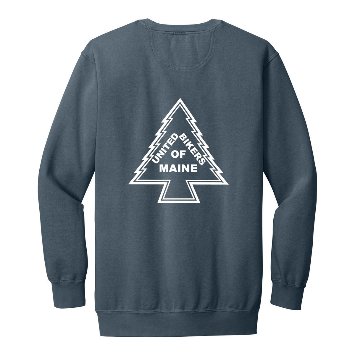 Heavy Weight Crewneck - Denim (back)