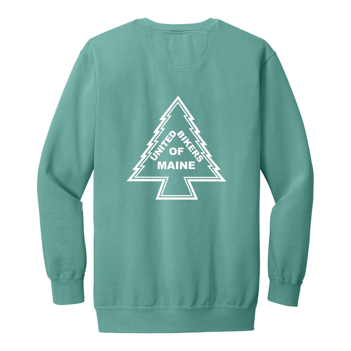 Heavy Weight Crewneck - Seafoam (back)