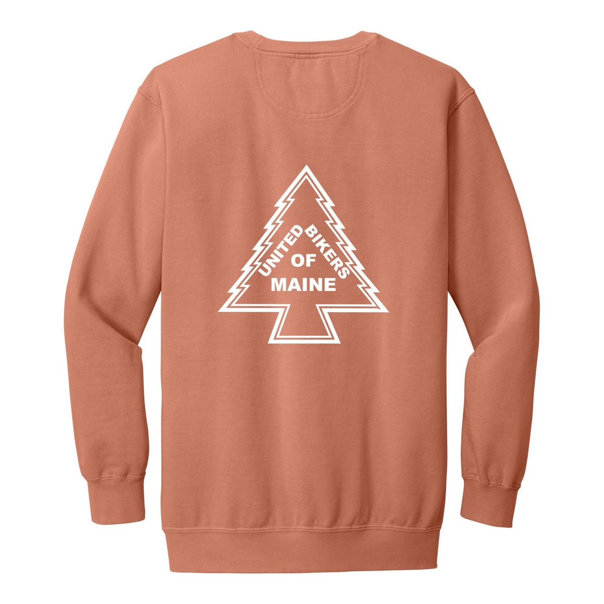 Heavy Weight Crewneck - Terracotta (back)