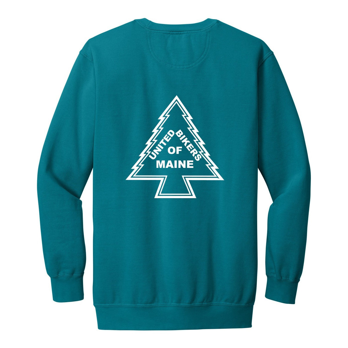 Heavy Weight Crewneck - Topaz Blue (back)