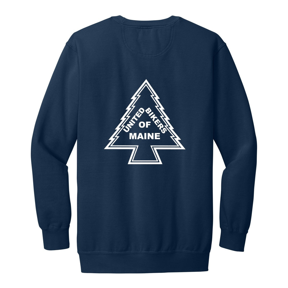Heavy Weight Crewneck - True Navy (back)