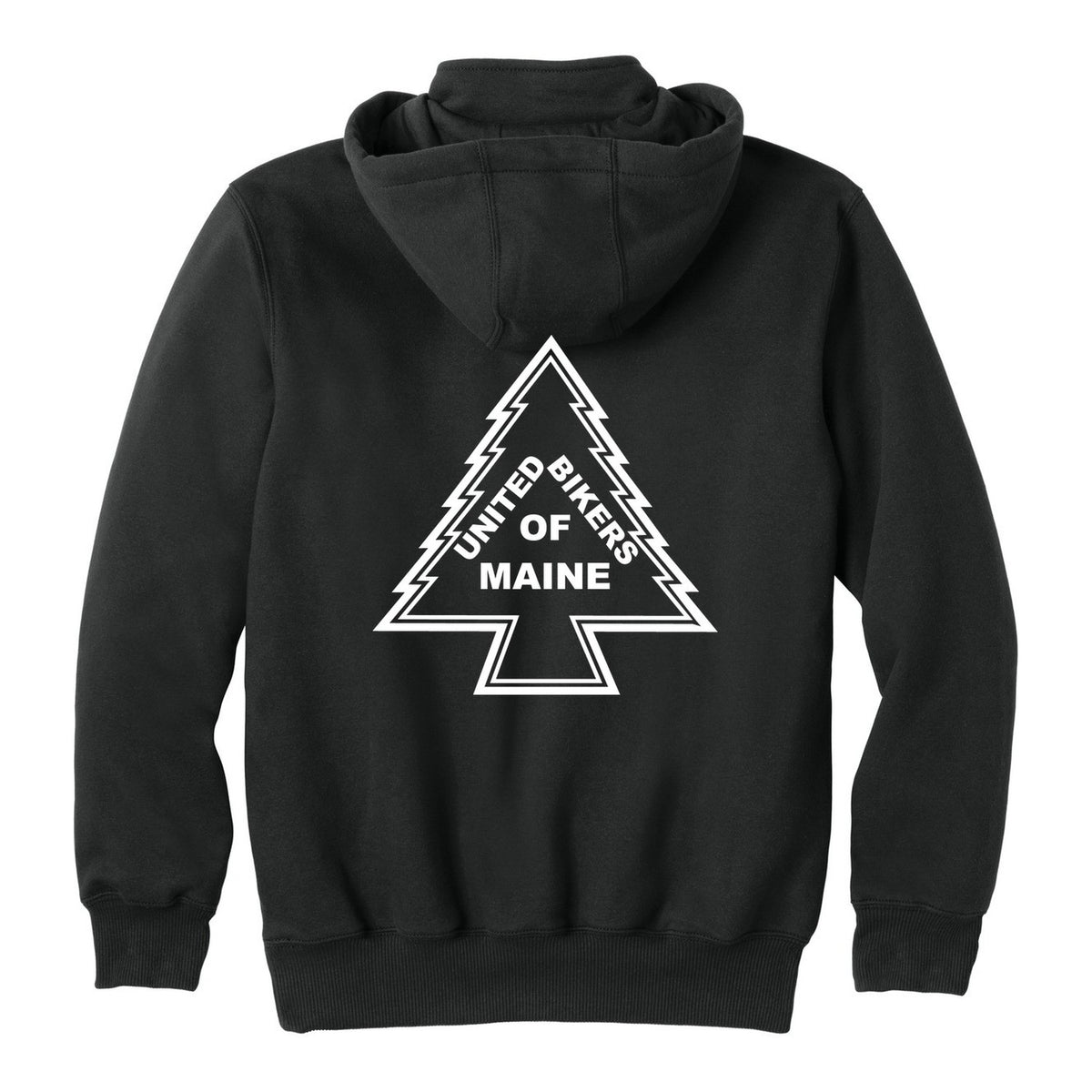 Rain Defender Paxton 1/4-Zip Hoodie - Black (back)