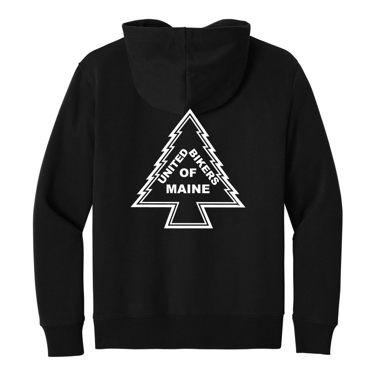 V.I.T. Super Heavyweight Fleece Hoodie - Black (back)