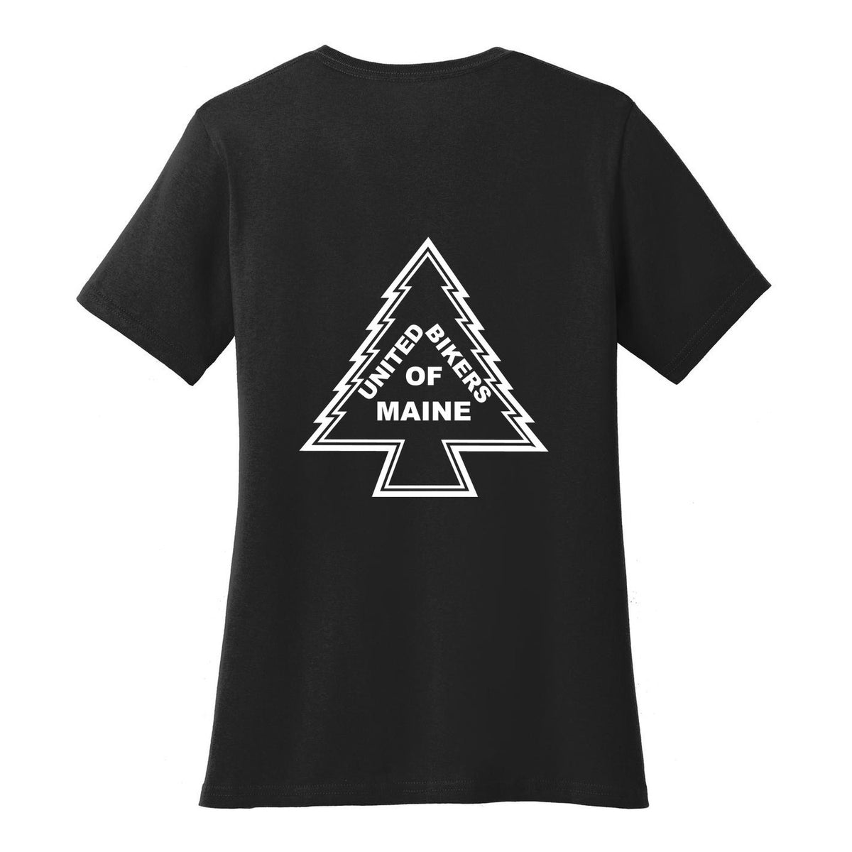 Women's Standard T - Jet Black (back)