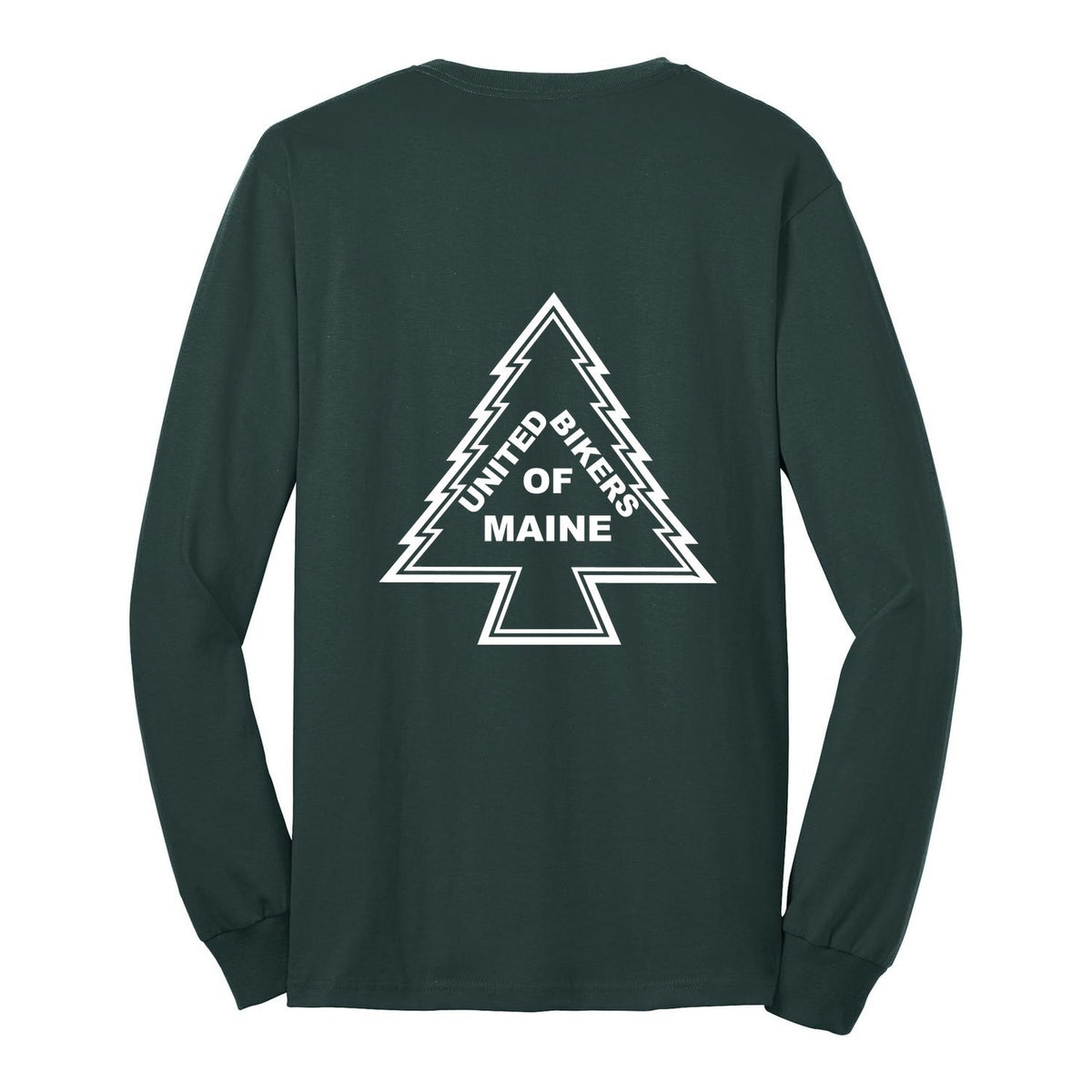 Standard Long Sleeve - Dark Green (back)