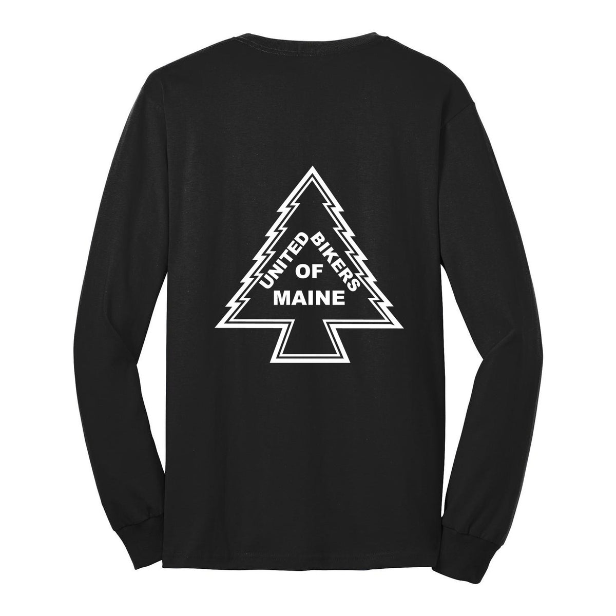 Standard Long Sleeve - Jet Black (back)