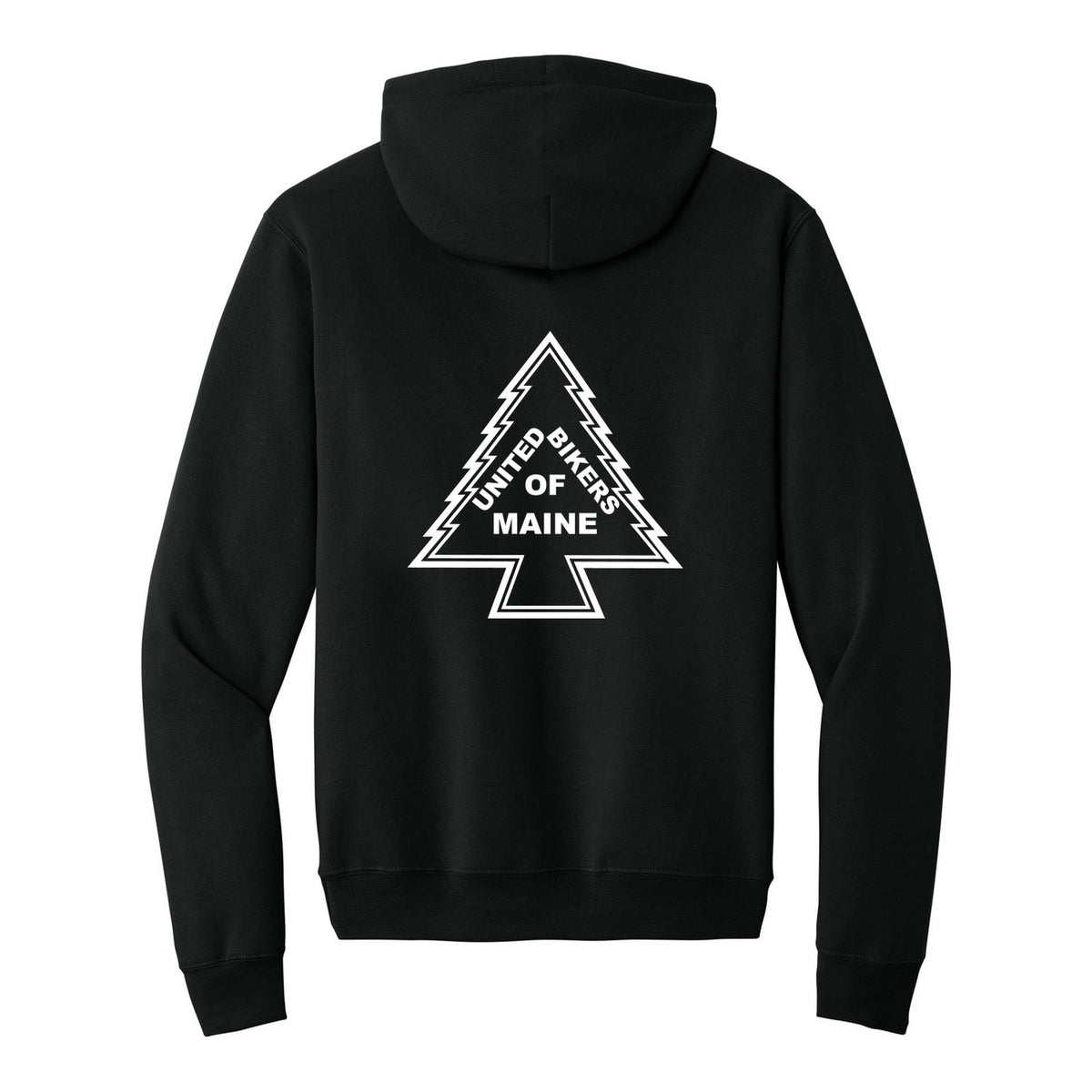 Standard Hoodie - Jet Black (back)