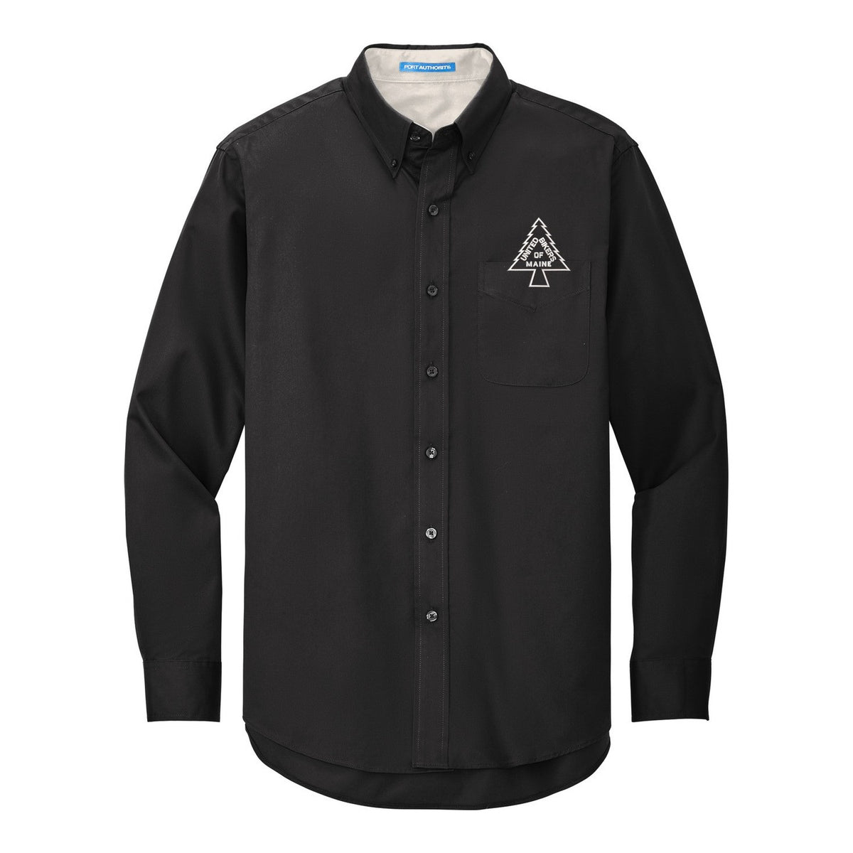 Easy Care Shirt - Black/ Light Stone
