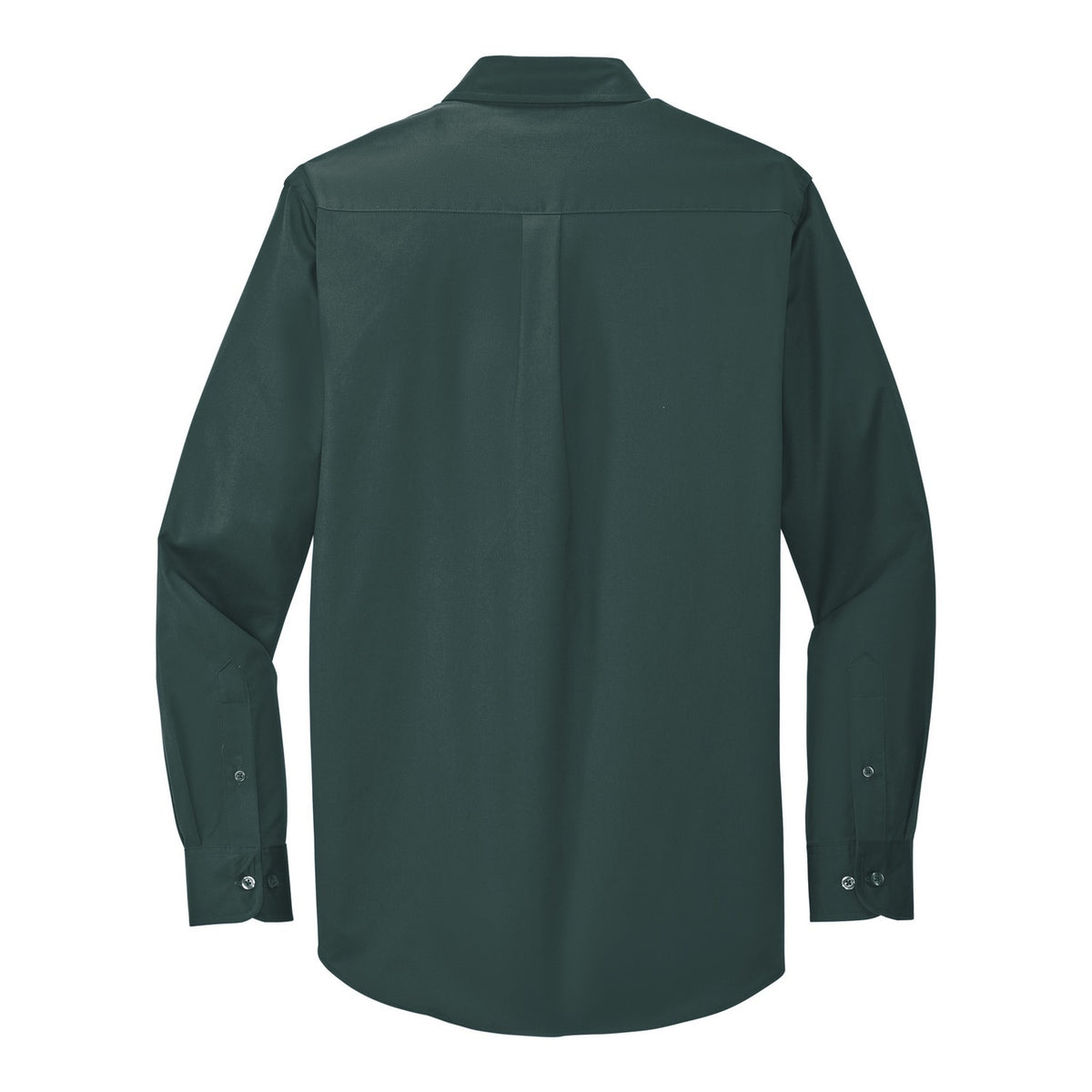Easy Care Shirt - Dark Green/ Navy (back)